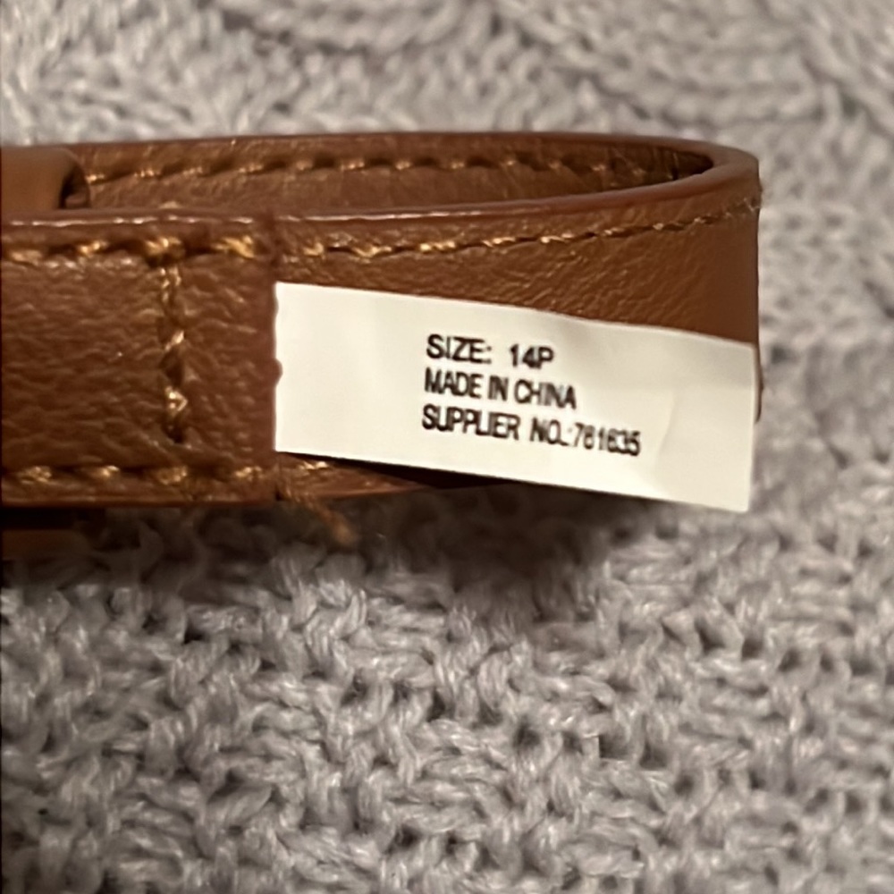 Braided Faux Leather Belt - Picture 4 of 6